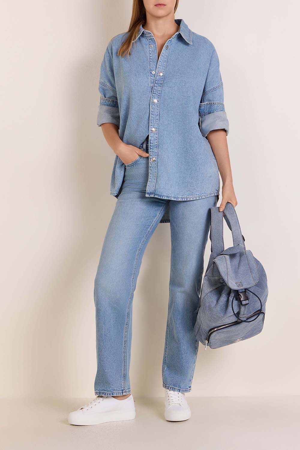 חולצת-ז'קט ג'ינס